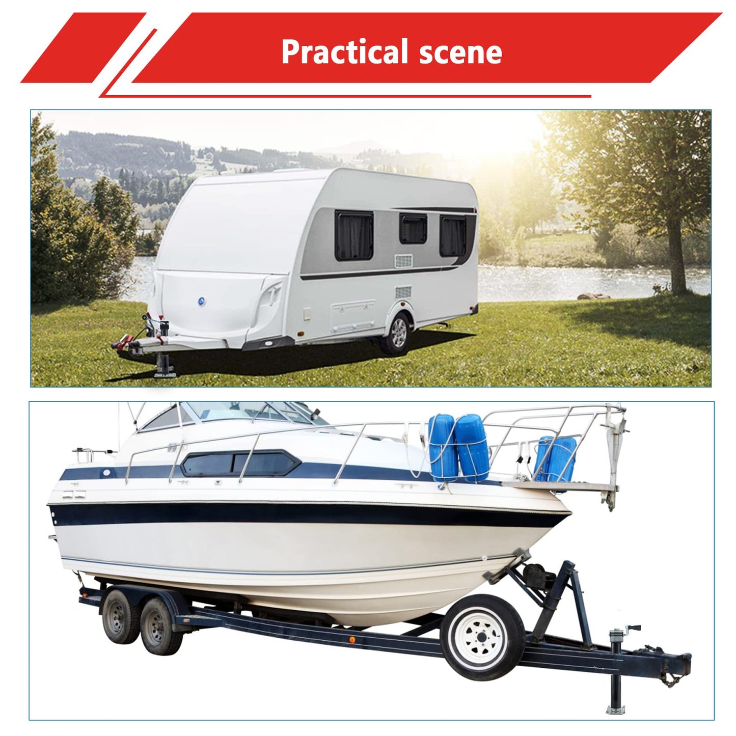 800KG Trailer Jack Heavy Duty