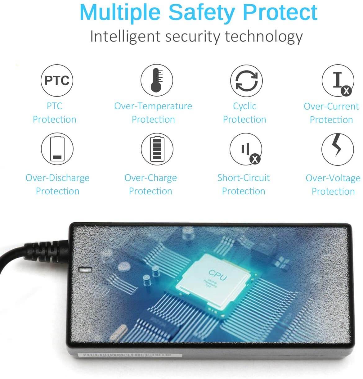 65W Laptop Charger for HP Chromebook - Compatible Power Adapter