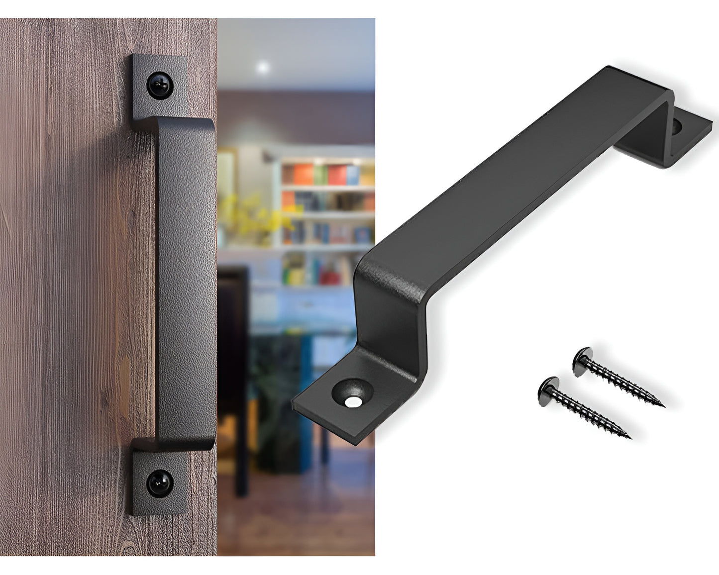 Barn door handle