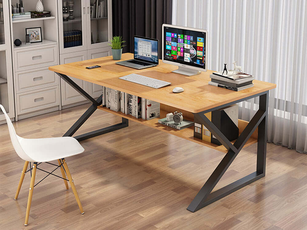 Computer Desk Study Desk Office Desk Modern Wooden Design