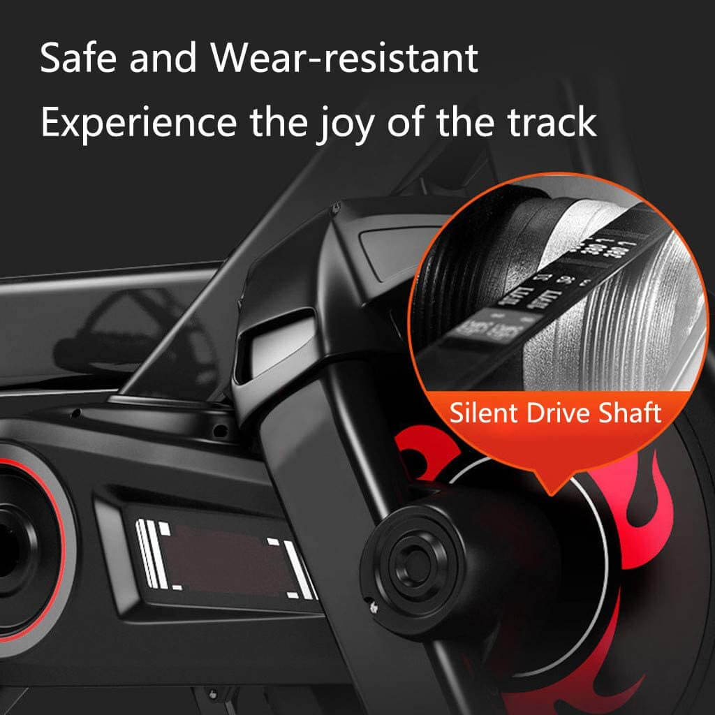 Exercise Bike Indoor – Cardio Training Exercise Bike with 330 lbs Capacity & LCD Monitor