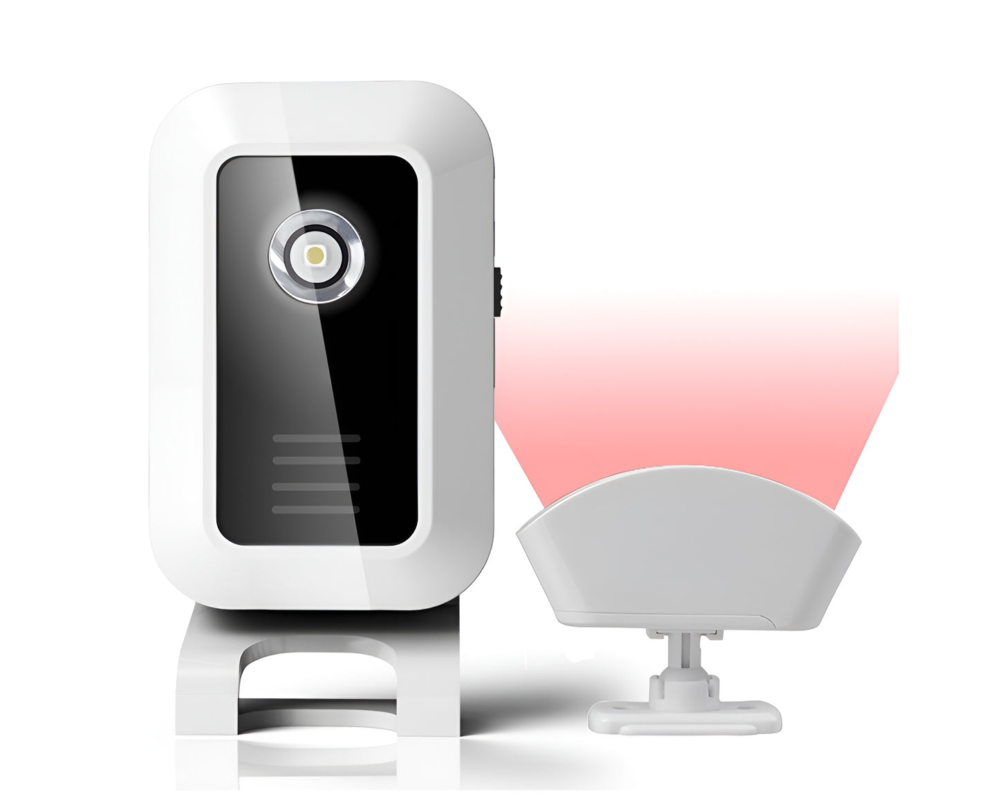 Voice Induction Home Door Bell - Safety Transmitter Receiver, Wireless Music Motion Sensor, Guest Welcome Split Entry Sensor for Home, Hotel, Office