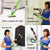 Steam Cleaner Mop Kills 99.9% of Bacteria Without Cleaning Chemicals (Green, Standard)