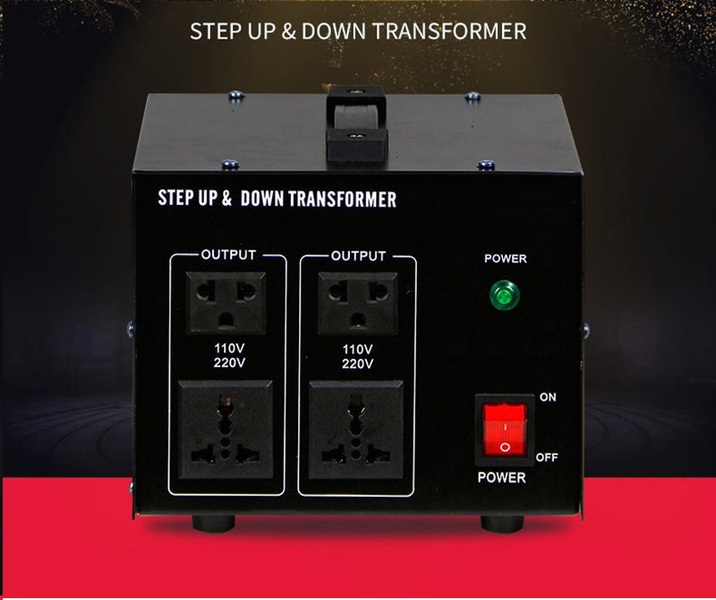 Step Down Transformer Power 3000 Watt Voltage Converter Transformer – Heavy Duty Step Up/Down Voltage Converter