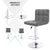 Bar Stools Kitchen Bar Stool Barstools Swivel Gas Lift Counter Chairs