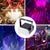 Christmas Stage Lights with Remote Control Adjustable Speed 7 Modes