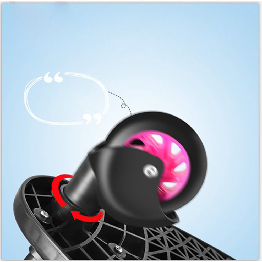 Stroller Step Buggy Board – Wheeled Stroller Step with Suspension & Universal Connector (Up to 25kg)