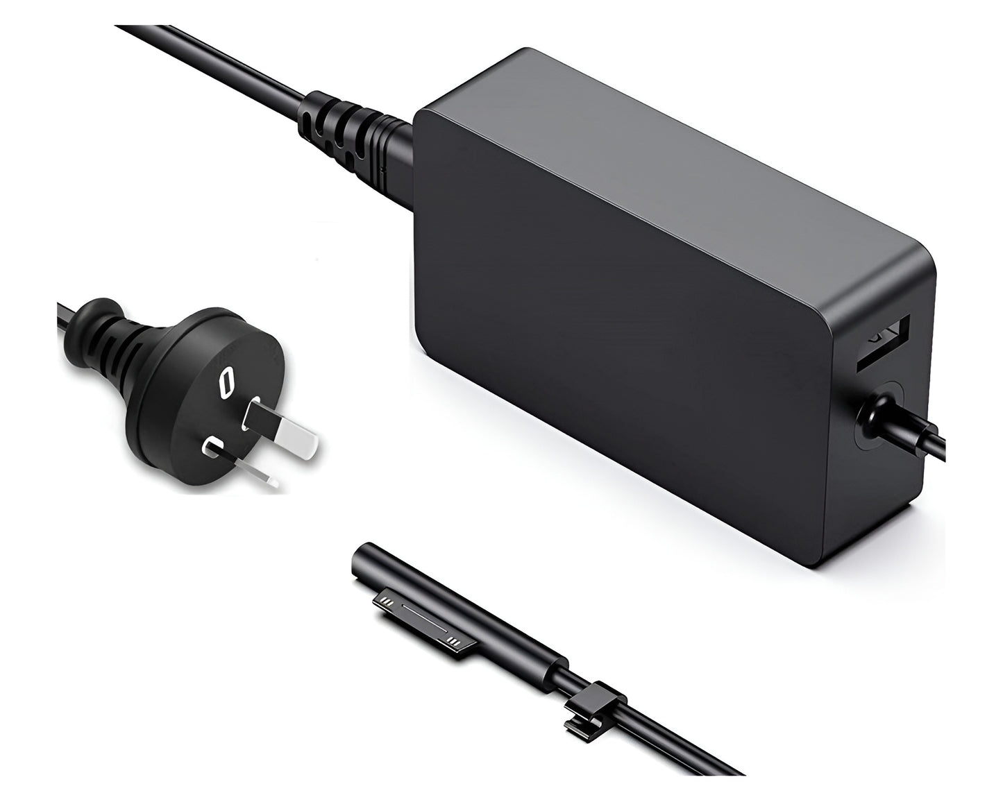 70W Surface Pro Charger – 15V 4A Power Adapter with USB Port