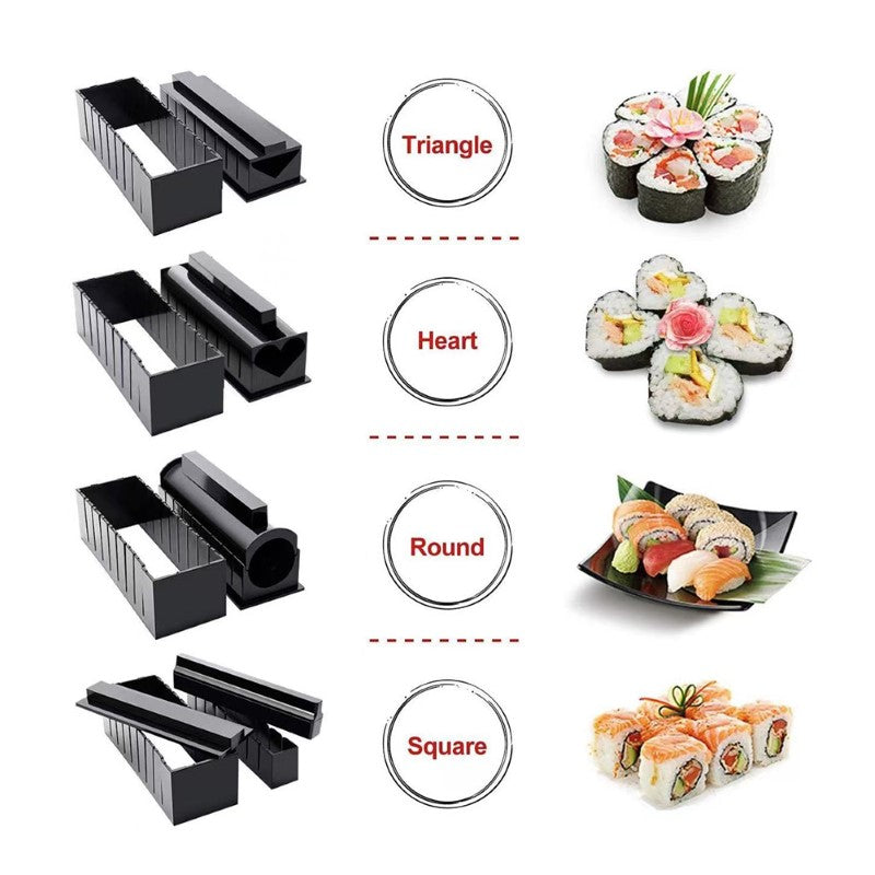 Ultimate Sushi Maker Kit 10 in 1
