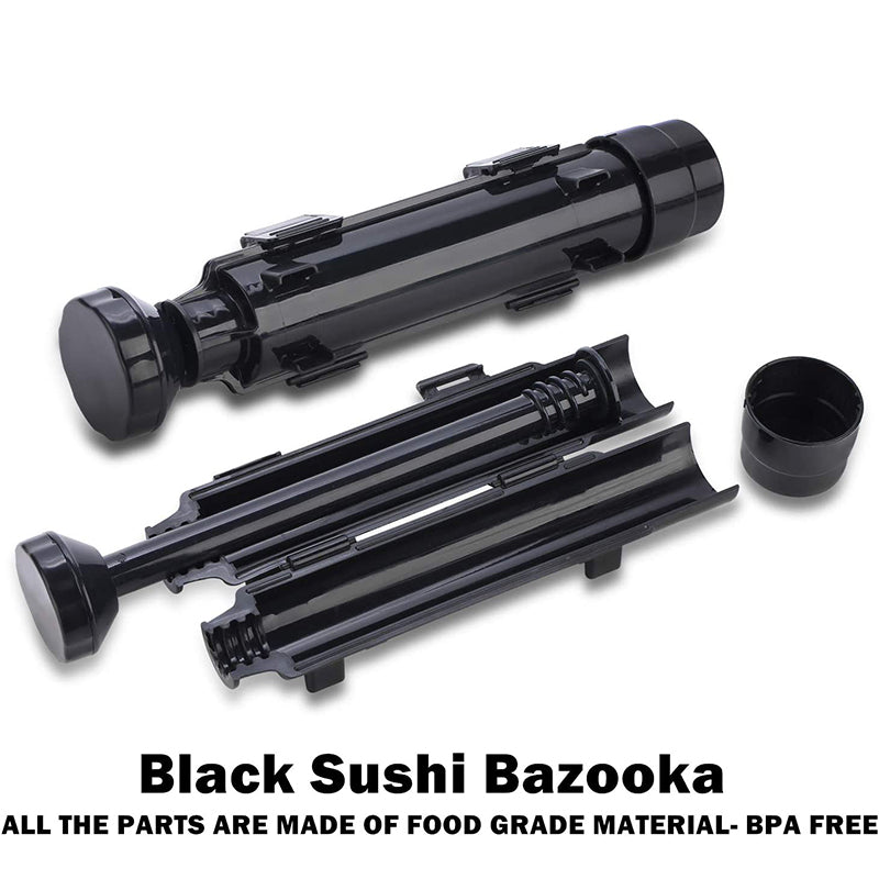 All-in-One Sushi Making Kit with Bazooka & Bamboo Mats