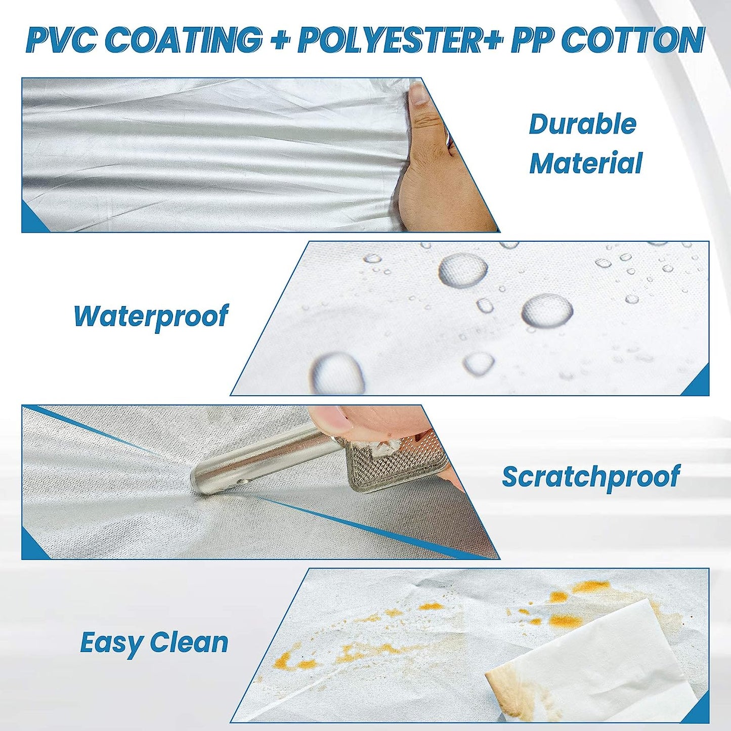 SUV Waterproof Car Cover – All-Weather Protection, UV, Snowproof, Scratch-Resistant, Universal Fit