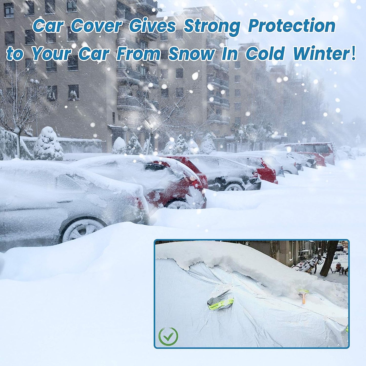 SUV Waterproof Car Cover – All-Weather Protection, UV, Snowproof, Scratch-Resistant, Universal Fit