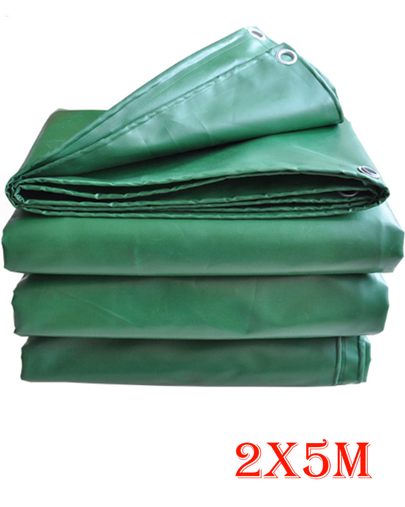 430GSM 2 x 5m Canvas Tarpaulin Tarps Tarp Ultra Heavy Duty