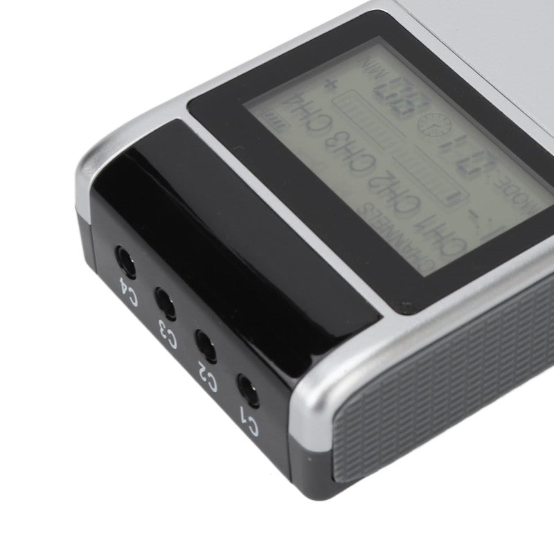 TENS Electronic Machine – 4 Output Channels, 20 Gears Strength, Low Frequency Pulse, Smooth Waveform, Buckle Design – Multi-User Electric Pulse Massager