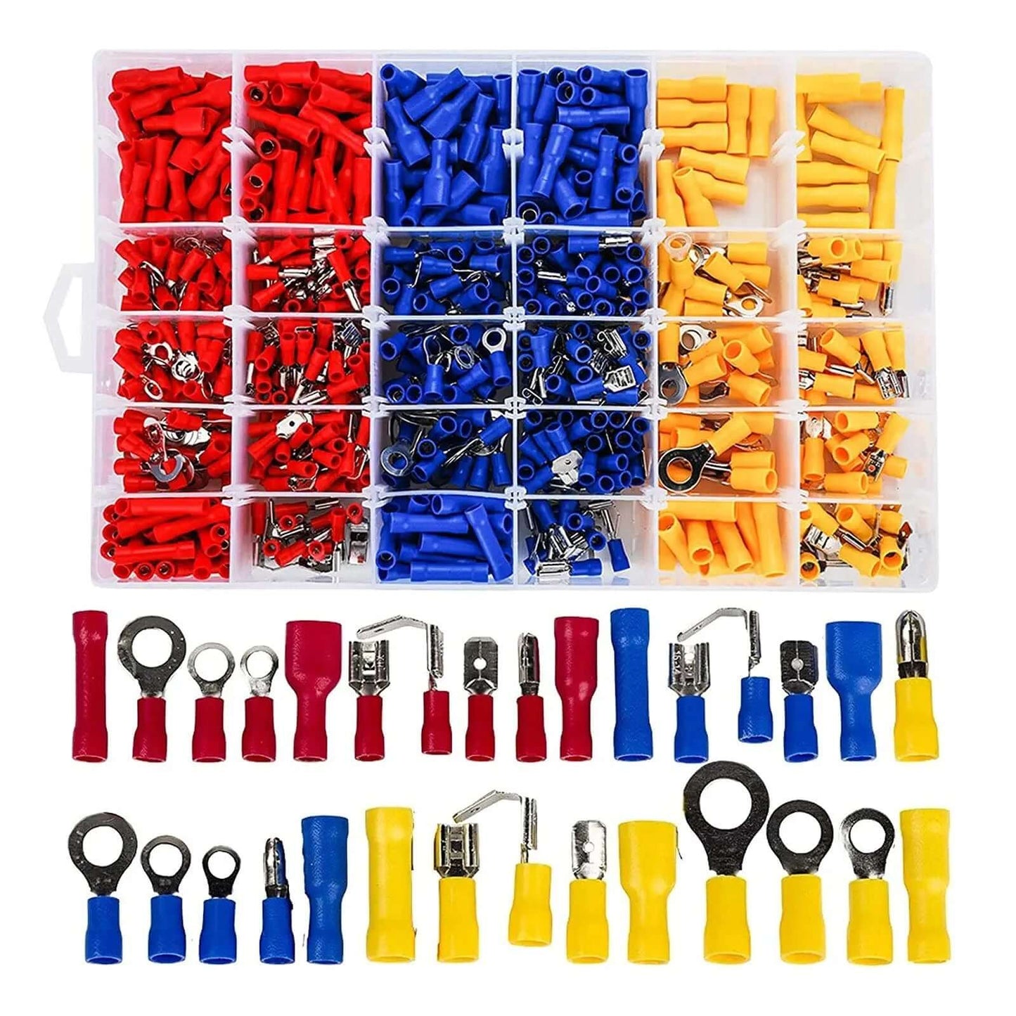 Electrical Terminal Crimp Wire Connectors 720Pcs