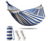 Garden Cotton Hammock - Comfortable Fabric Hammock with Spreader Bar Durable Hammock Up to 450lbs | Portable Lightweight Hammock with Travel Bag