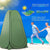 Portable Pop Up Toilet Shower Tent for Camping, Privacy, and UV Protection