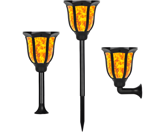 Solar Light – Waterproof Solar Light with Flickering Flame Effect
