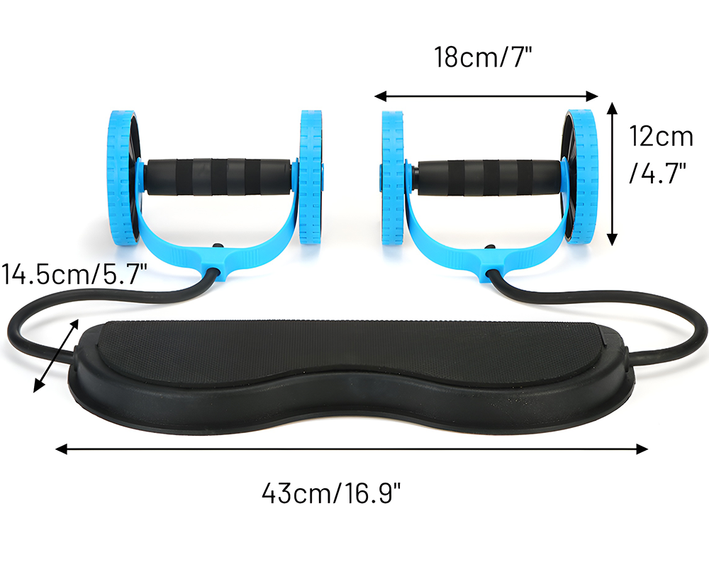 AB Roller – Double Wheel AB Roller for Abs & Full Body Workout