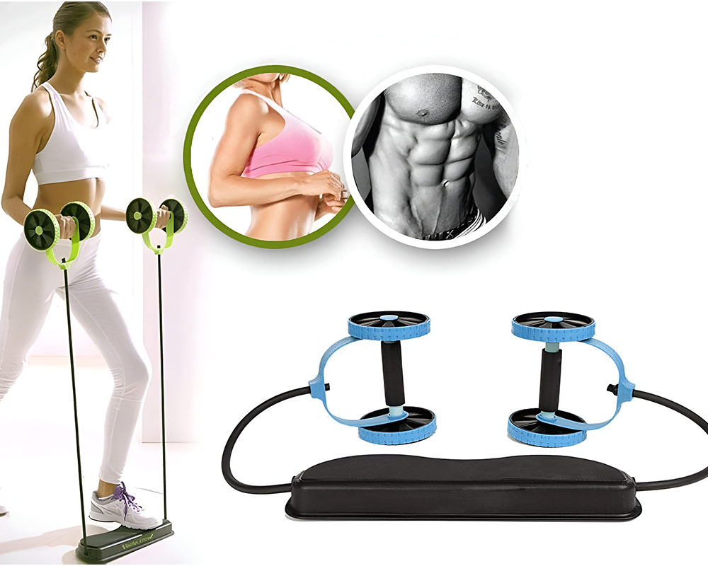 AB Roller – Double Wheel AB Roller for Abs & Full Body Workout