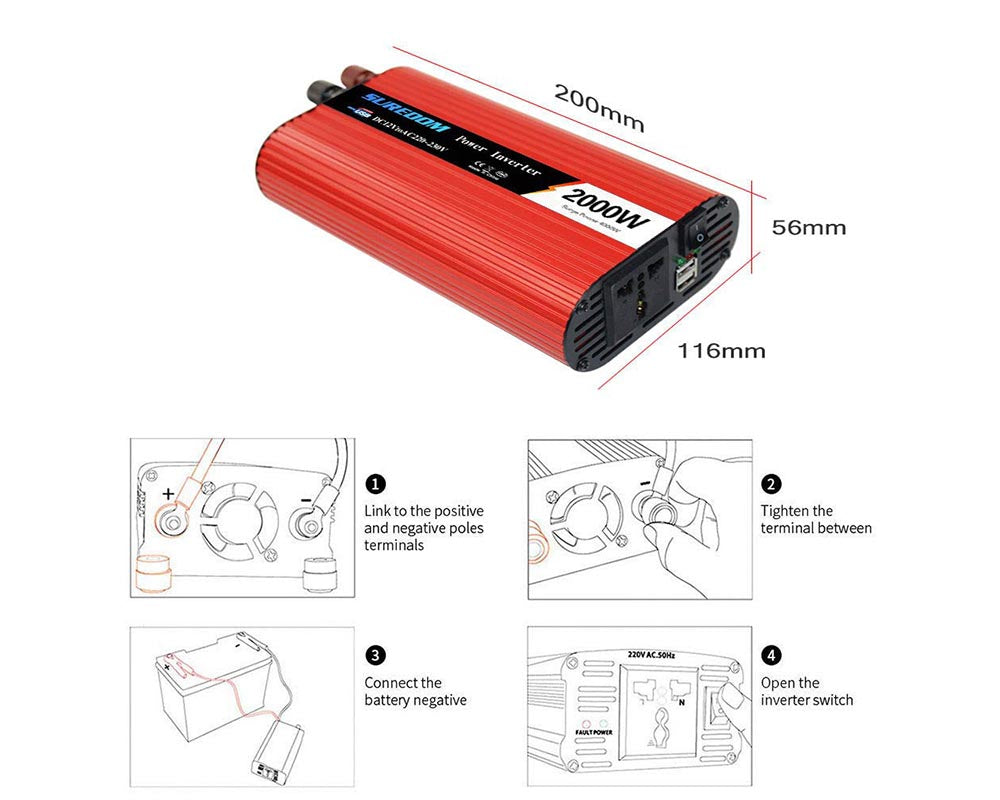Car Power Inverter 2000W