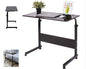 Coffee Table Side Table - Movable Lifting Overbed Desk Tray for Bedroom, Living Room, and Dorm Room