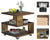 Coffee Table with Storage Shelf – Compact Coffee Table for Modern Living