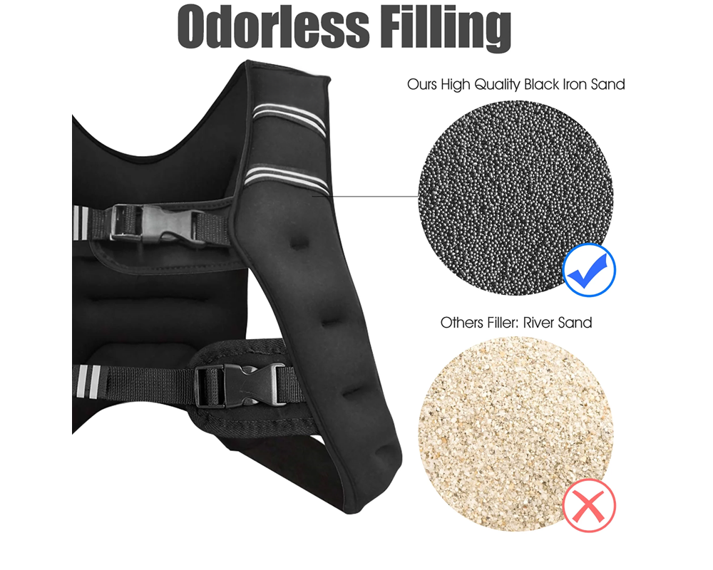 Sport Weighted Vest Workout Equipment 5kg