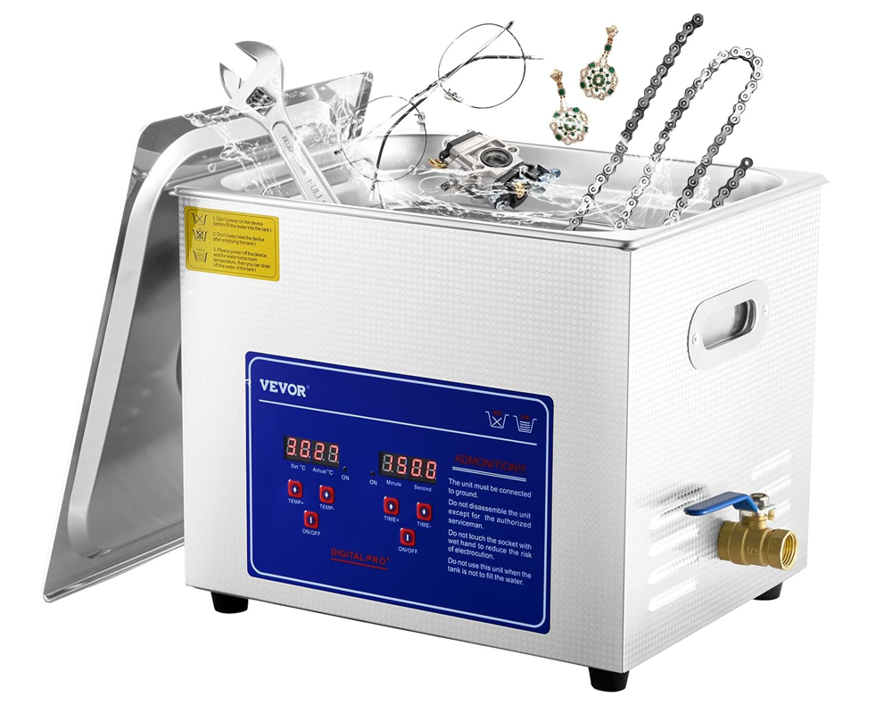 15L Ultrasonic Cleaner – Heated Ultrasonic Cleaning Machine