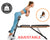 Exercise Bench Workout Bench – Adjustable Seat, 200 Kg Capacity, Folding, Flat/Incline/Decline Positions