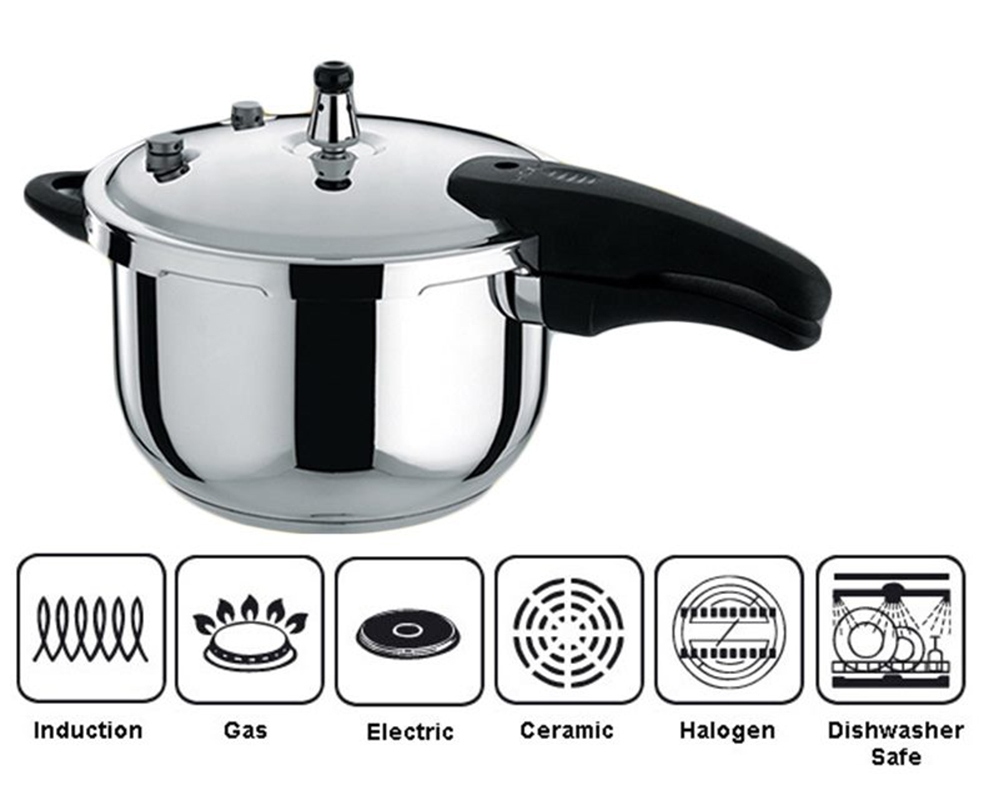 Pressure Cooker 10L Stainless Steel Pressure Cooker Fast Cooking