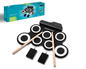 Portable Tabletop Roll-Up Electronic Drum Kit