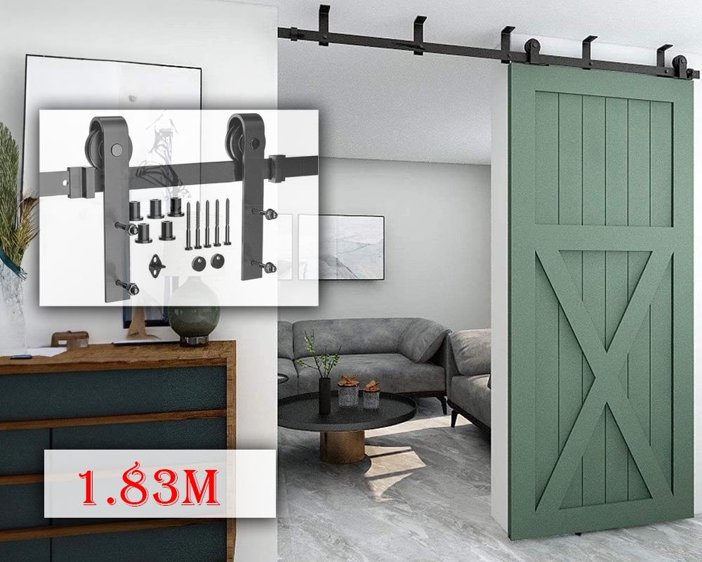 Barn door Hardware 1.83m