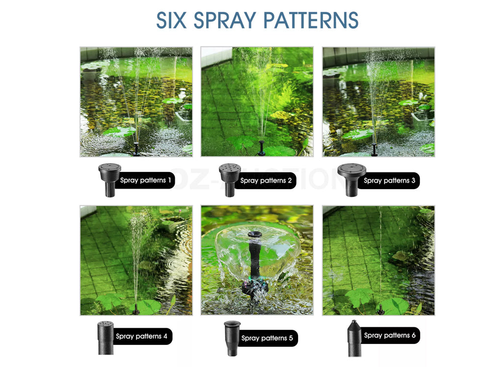 Solar Fountain Water Pump
