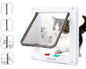 Pet Cat Dog Safe Security Flap Locking Door