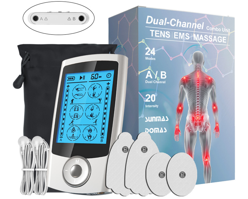 Tens Machine Tens Ems Massager Muscle Stimulation