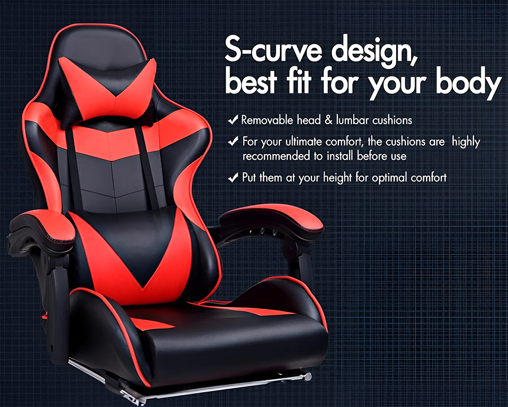 Gaming chair Home Office Chair - Red