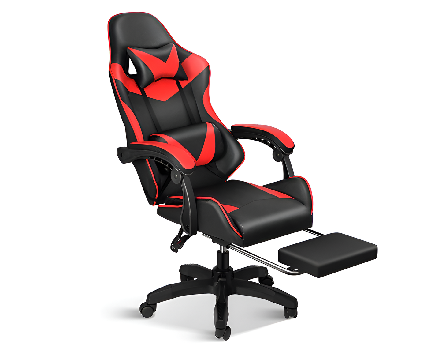 Ergonomic Gaming Chair - Adjustable Office Chair with Footrest