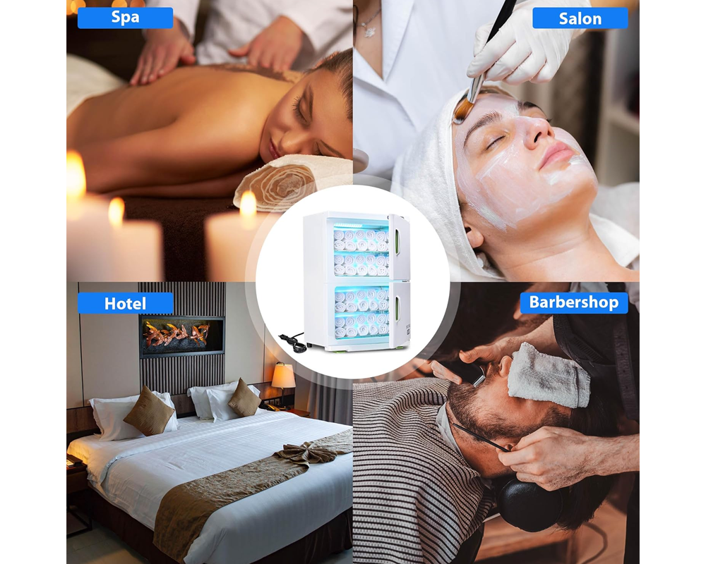 Towel Warmer 46L Cabinet – Spa Salon Sterilizer Towel Warmer UV