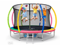 12FT Round Trampoline with Basketball Hoop