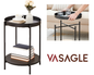 VASAGLE Bedside Table