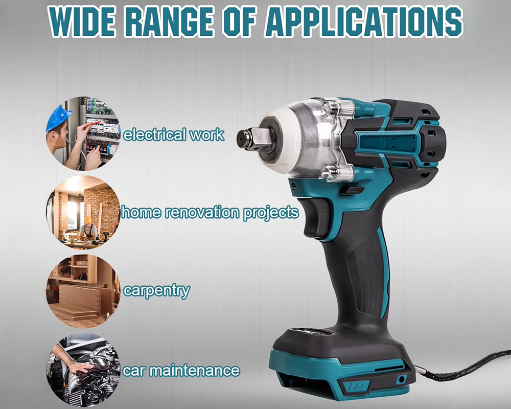 Electric Impact Wrench Makita  battery Compitable
