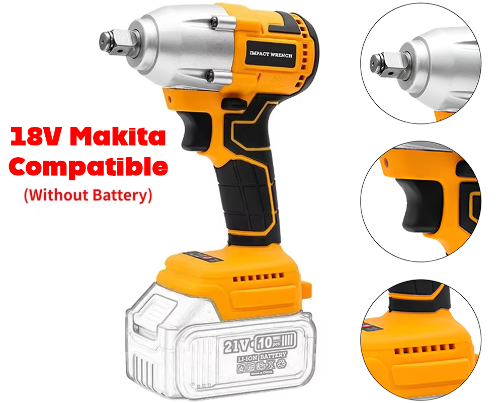 Electric Impact Wrench Makita  battery Compitable