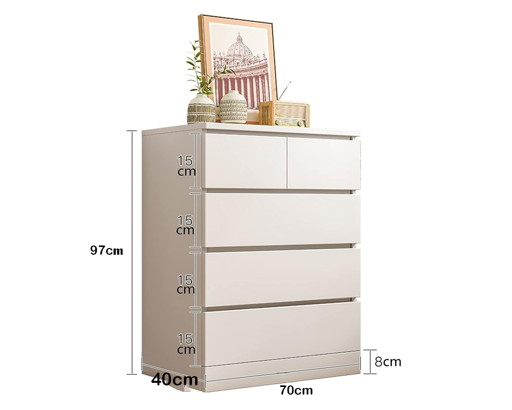 Versatile Bedside Table Storage Unit with 4 Drawers – A Perfect Blend of Style and Functionality