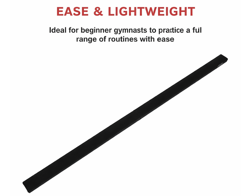 Gymnastics Folding Balance Beam - 2.4M Practice Beam for Home Training