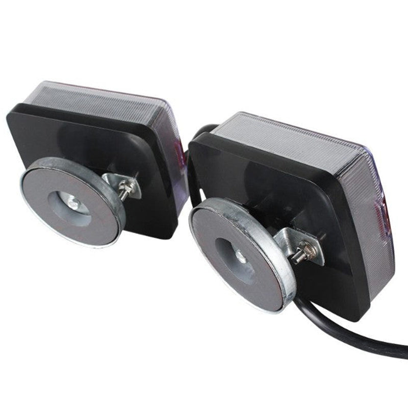 LED Trailer Tail Lights - High-Performance Waterproof and Durable for Vehicles, Universal Fit, Includes Wiring Harness