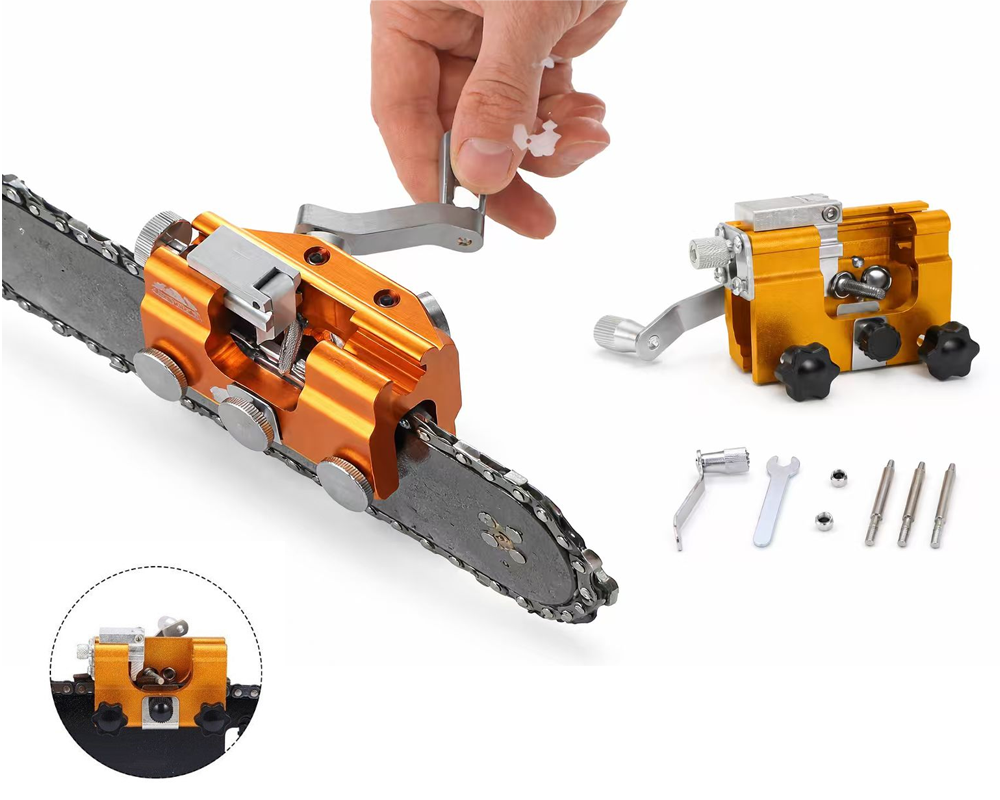 Chainsaw Sharpener Power Tool Parts Chain Grinder Aluminum Alloy Chainsaw Sharpener