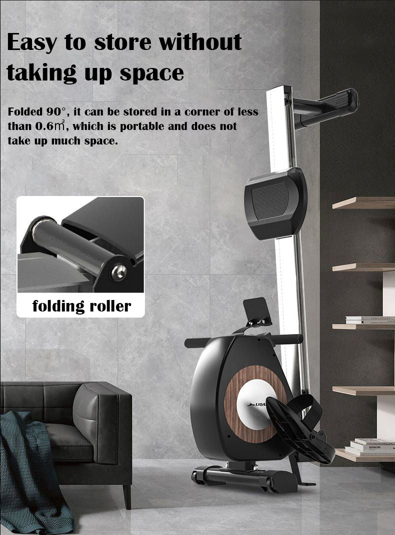 Double Track Rowing Machine Fitness Machine