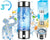 420ml Hydrogen Generator Water Bottle USB Hydrogen Water Ionizer Machine Portable Rechargeable Hydrogen-Infused Water Maker