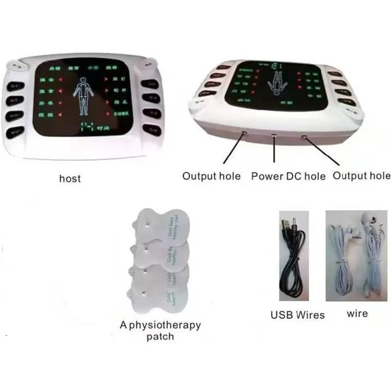 Acupuncture Machine Electric Therapy Pulse Muscle Relax Massager - Digital Therapy Stimulator for Pain Relief, Slimming, and Physiotherapy